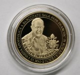 50 Bani 2019 Proof Papa Francisc - Moneda Romaneasca Numismatica