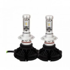 Set 2 Becuri Auto X3 H7 Premium 50W, 6000LM, 8000K