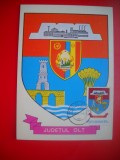 HOPCT MAXIMA ROMANIA NR 1100 OLT -STEMA JUDETULUI/ HERALDICA