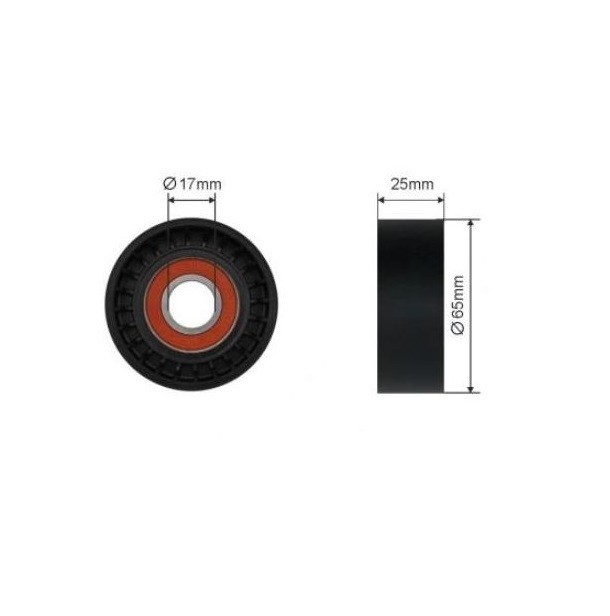 Rola intindere curea Dexwal 31626