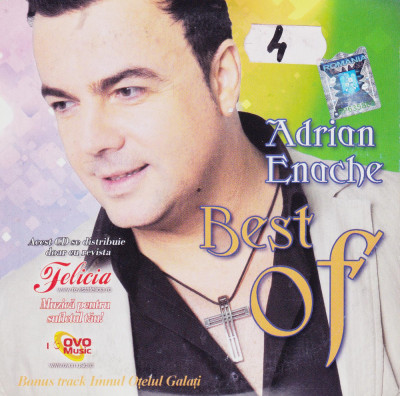 CD Pop: Adrian Enache - Best of ( original, stare foarte buna ) foto