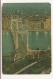 FA109 -Carte Postala- UNGARIA - Budapest. View from the Gellert Hill, circulata 1966