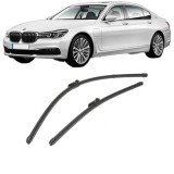 Cumpara ieftin Set stergatoare auto BMW Seria 7 (G11, G12) 2015-2022, pentru parbriz, Valeo Silencio Xtrm