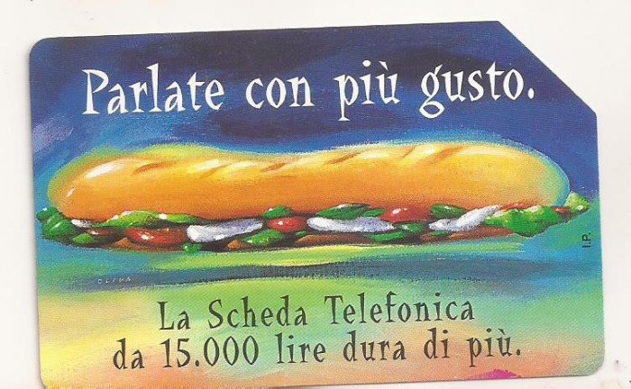 CT1-Cartela Telefonica -Telecom Italia - 10000 Lire