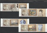 ROMANIA 2021 LP 2311 COLECTIILE MUZEELOR DISPARUTE SERIE CU VINIETA MNH NESTAMPILATA, Nestampilat