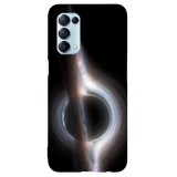 Husa compatibila cu Oppo A15s model Black hole, Silicon, TPU, Viceversa, Transparent, Carcasa
