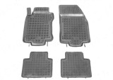 Set covorase auto din cauciuc Nissan X-Trail 07.2014-; Renault Koleos 06.2017-; negre, 4 bucati