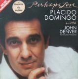 VINIL Placido Domingo With John Denver &lrm;&ndash; Perhaps Love (-VG)