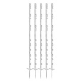 Set Ţăruşi Echitaţie PVC/Titan pentru Gard -160cm x5, AKO