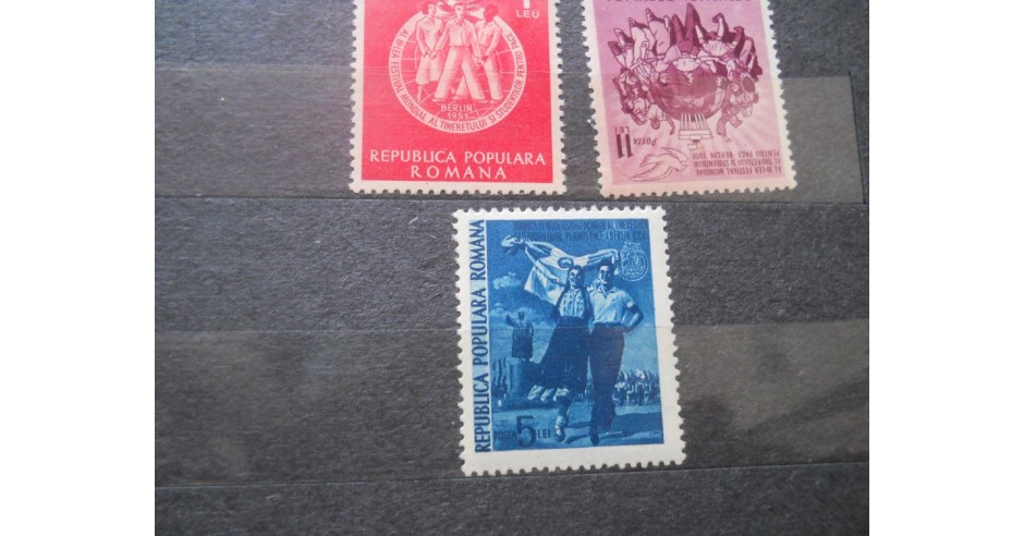 Sammlerstück Faltkarte III. Weltfestspiele der Jugend 1951 Mi