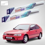 Cumpara ieftin Ștergătoare Toyota Corolla E10 Hatchback 1992-1997 | Set Față Hibrid &ndash; TeamCar&reg;