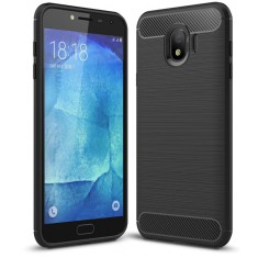 Husa TPU OEM Carbon pentru Samsung Galaxy J4 J400, Neagra