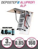 Scara pod DEPOSTEP ALUPROFI ALP pliabila din aluminiu