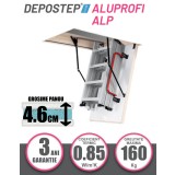 Scara pod DEPOSTEP ALUPROFI ALP pliabila din aluminiu