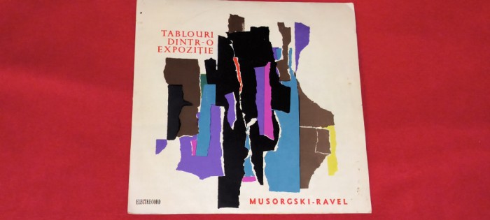 DISC VINIL AN 1965 RAVEL / MUSORGSKI &ndash; Tablouri Dintr-o Expoziție
