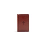KJV Large Print Compact Reference Bible, Brown Leathertouch
