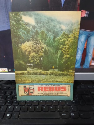 Rebus, revistă bilunară de divertisment, 15 apr. 1988, nr. 8, 740, anul 31, 151 foto