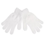 Mănuși Tricotate Chenille Off-White pentru Iarnă, CMCLASS