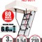Scara pod antifoc metalica DEPOSTEP AEI 60 M rezistenta 60 de minute