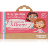 Namaki Color Face Painting Kit Princess &amp; Unicorn set (pentru copii)