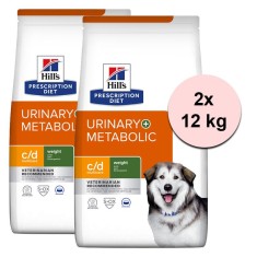 Hill&amp;amp;#039;s Prescription Diet c/d + Granule Metabolic Sistem urinar pentru caini 2 x 12 kg foto