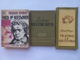 VIATA LUI BEETHOVEN - EDOUARD HERRIOT + LUDWIG VAN BEETHOVEN - VIATA IN IMAGINI + PELERINAJ LA BEETHOVEN - RICHARD WAGNER