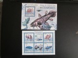 COMORES PESTE AFRICA FAUNA MNH=70