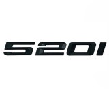 Emblema 520i spate portbagaj BMW, negru
