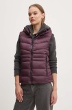 Superdry vesta femei, culoarea violet, de tranzitie, W5011715A-C4J