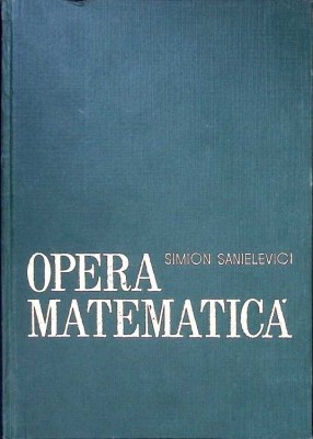 OPERA MATEMATICA-SIMION SANIELEVICI-337943 foto