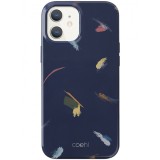 Husa TPU UNIQ COEHL REVERIE pentru Apple iPhone 12 mini, Bleumarin