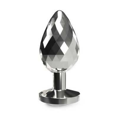 Dopuri cu bijuterie - ToyJoy Joaca Anala Disco Diamant Dop Anal Mediu Adauga Putin Farmec Stralucire care Atrage Privirea foto
