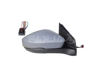 Oglinda usa exterioara VW T-CROSS, 01.2019-, partea dreapta, View Max, reglare electrica; grunduit; cu incalzire; sticla convexa; sticla crom; 16 gau foto