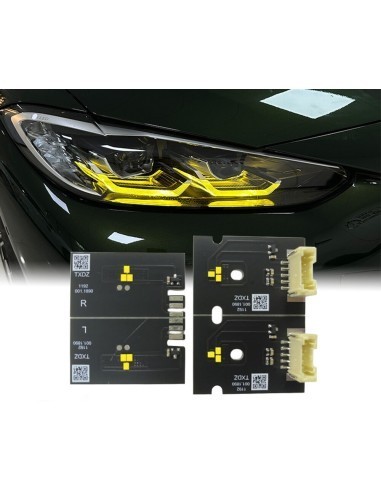 Set module CSL Style Lumini de Zi DRL BMW Seria 4 G22, G23 63119851047, 63119851048, 63119851049, 63119851050 faruri fara laser