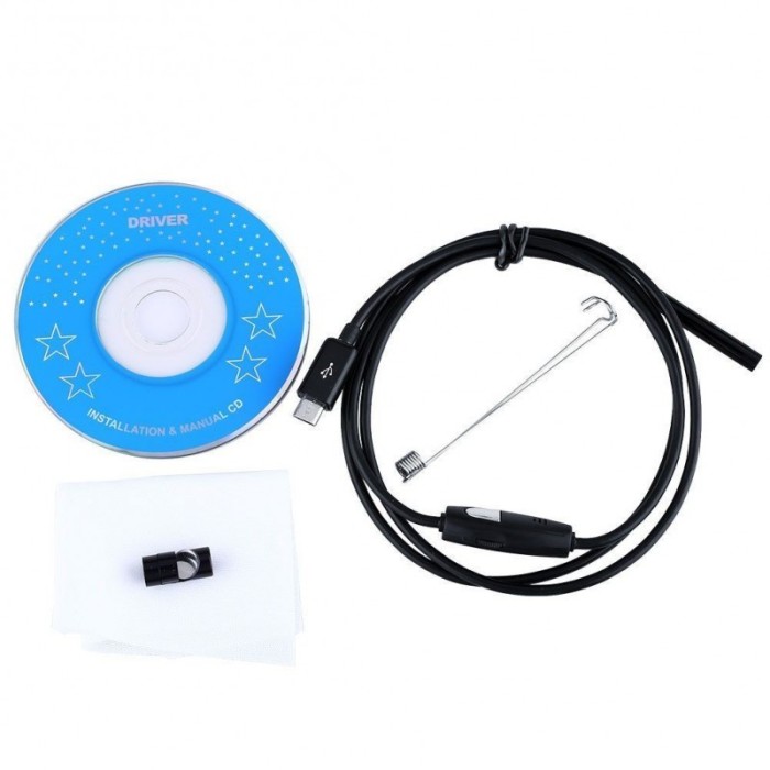 Camera endoscop + cablu cu mini USB pentru android