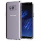 Cumpara ieftin Husa Transparenta TPU 0.8mm Samsung Galaxy S8, Protectie Slim