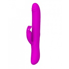 Vibrator Byron Rolling&amp;Vibrating Silicon Mov 25 cm