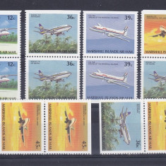 Marshall Islands 1989 Aviation, Planes, 12 values, MNH M.339