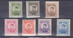 Romania 1943 -44 Mihai I, timbre fiscale postale,MNH foto