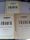 3 Partituri Franck - Edition Peters