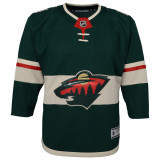 Minnesota Wild tricou de hochei pentru copii Replica Home black - L/XL