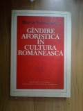 E0a Gandirea Aforistica In Cultura Romaneasca - Marin Voiculescu