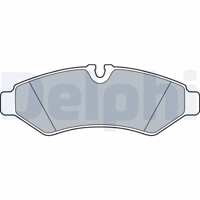 DELPHI LP3549 set placute frana,frana disc