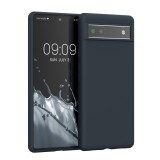 Husa Kwmobile pentru Google Pixel 6a, Silicon, Gri, 57799.186, Carcasa