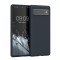 Husa Kwmobile pentru Google Pixel 6a, Silicon, Gri, 57799.186