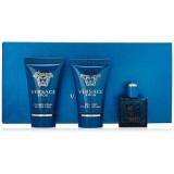 Set cadou Versace Eros pentru bărbați EDT 100 ml + EDT 10 ml + geantă de toaletă