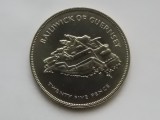 25 pence 1977 Guernsey-comemorativa