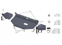 Scut motor metalic, AUDI A4, fabricat intre 1999-2005, motor: 1.6-2.0, 1.9 TDI foto