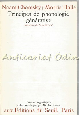 Principes De Phonologie Generative - Noam Chomsky, Morris Halle