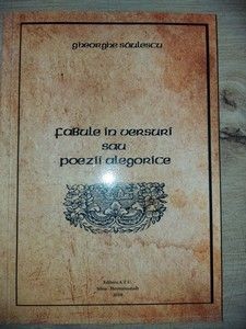 Fabule in versuri sau poezii alegorice- Gheorghe Soulescu foto